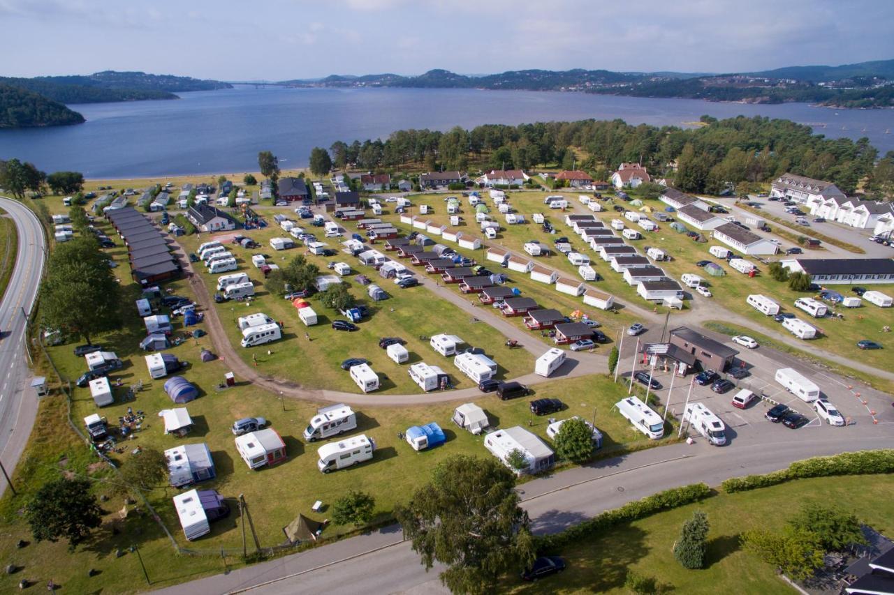 Hamre Familiecamping Kristiansand Exterior foto